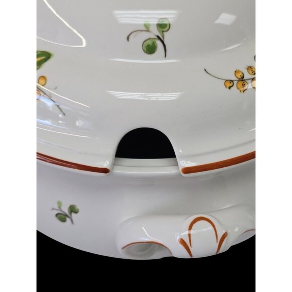 Villeroy & Boch Louisiana Vitro Porcelain Soup Tureen With Lid & Lemon Knob - Picture 5 of 16